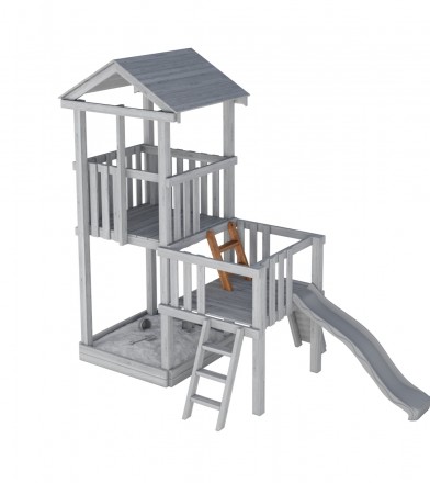 Лестница с модуля для малышей на башню